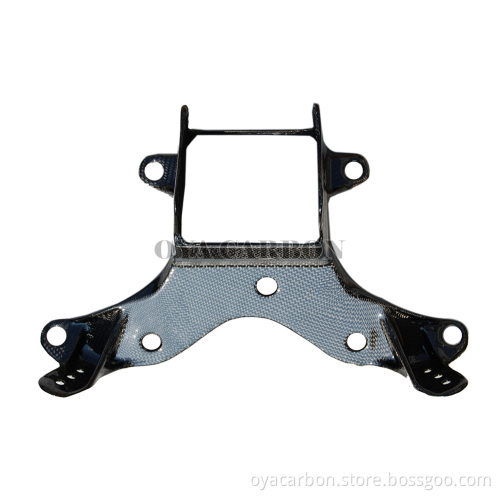 Carbon Fiber Motorcycle Parts Upper Fairing Stay Bracket for YAMAHA YZF-R6 06-07